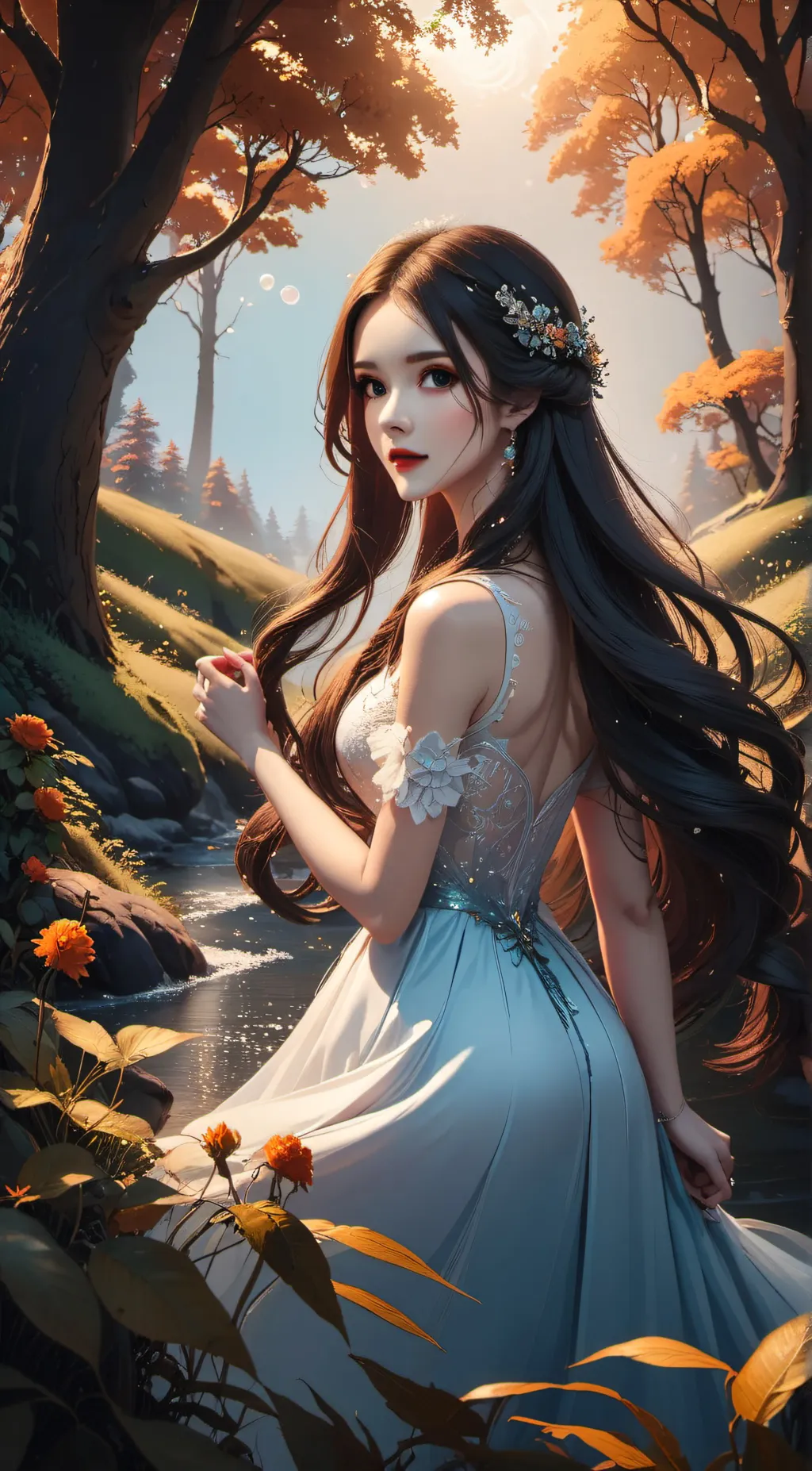 ai character: Victoria  background