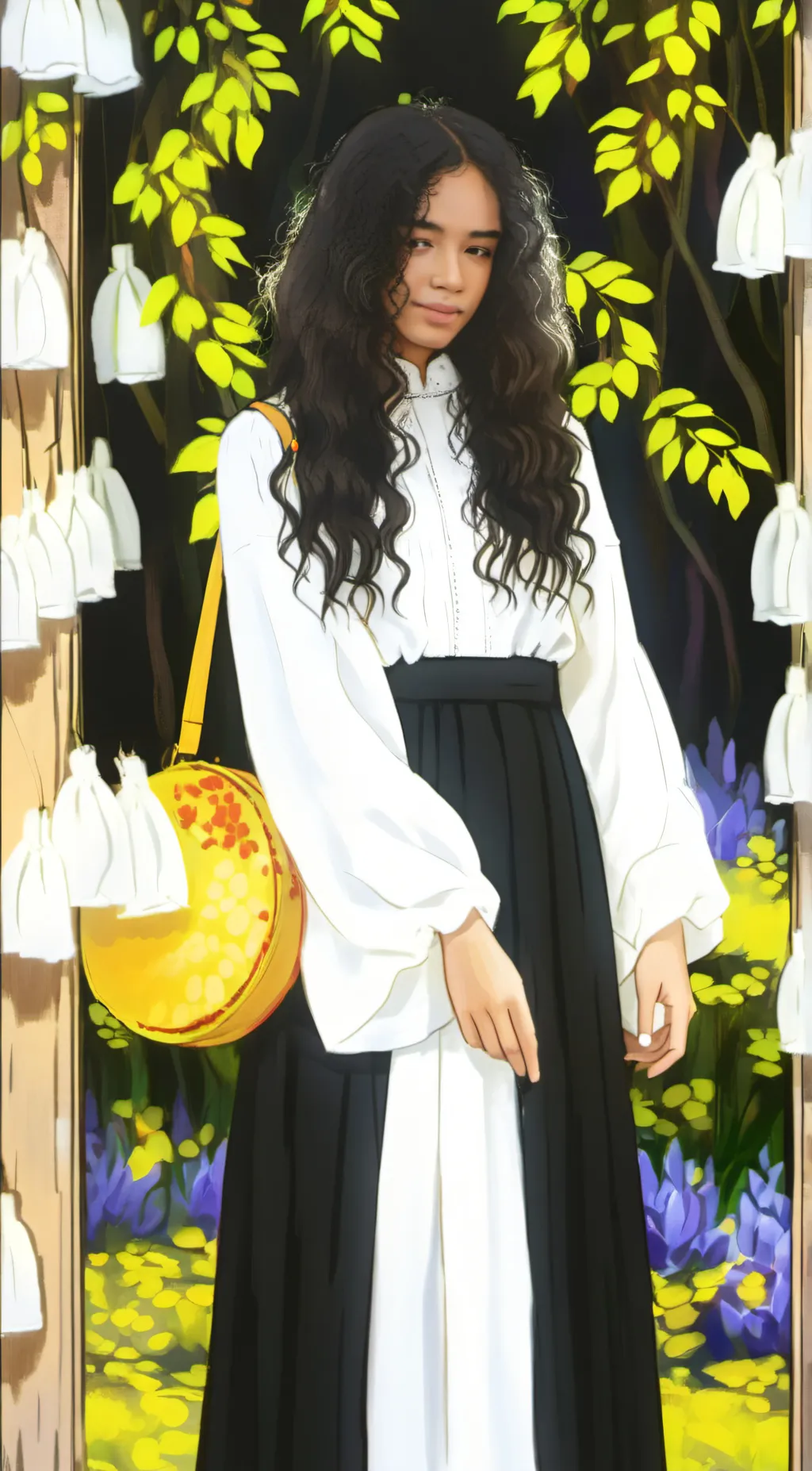 ai character: Angel background