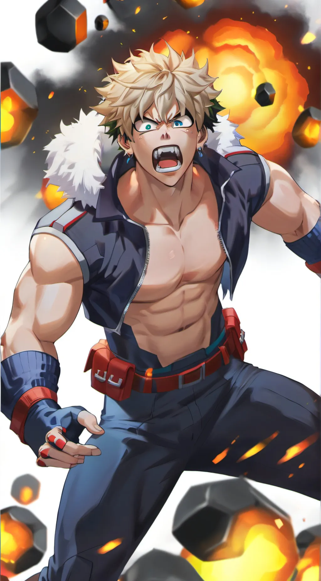 ai character: bakugo background