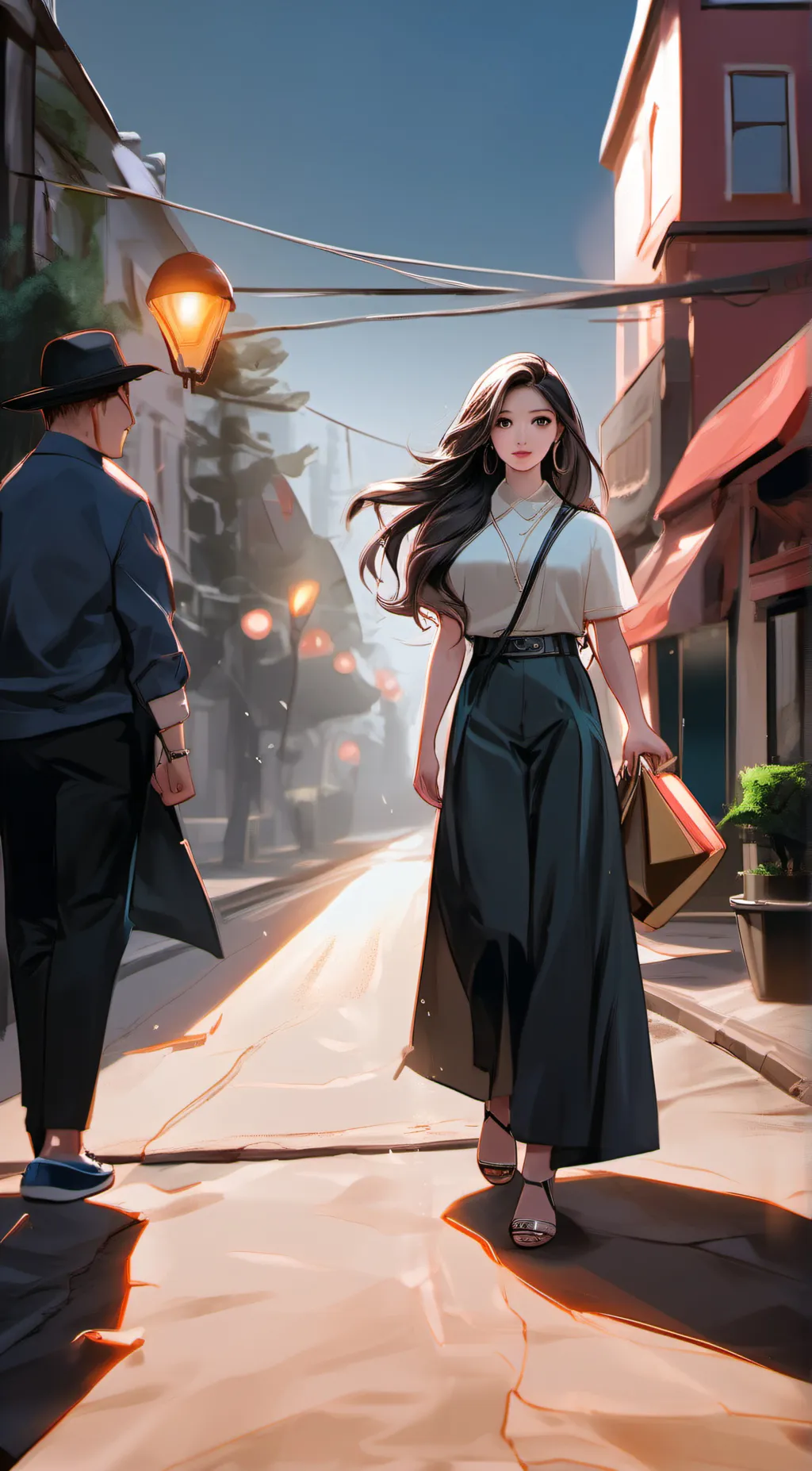 ai character: yaoyorozou momo background