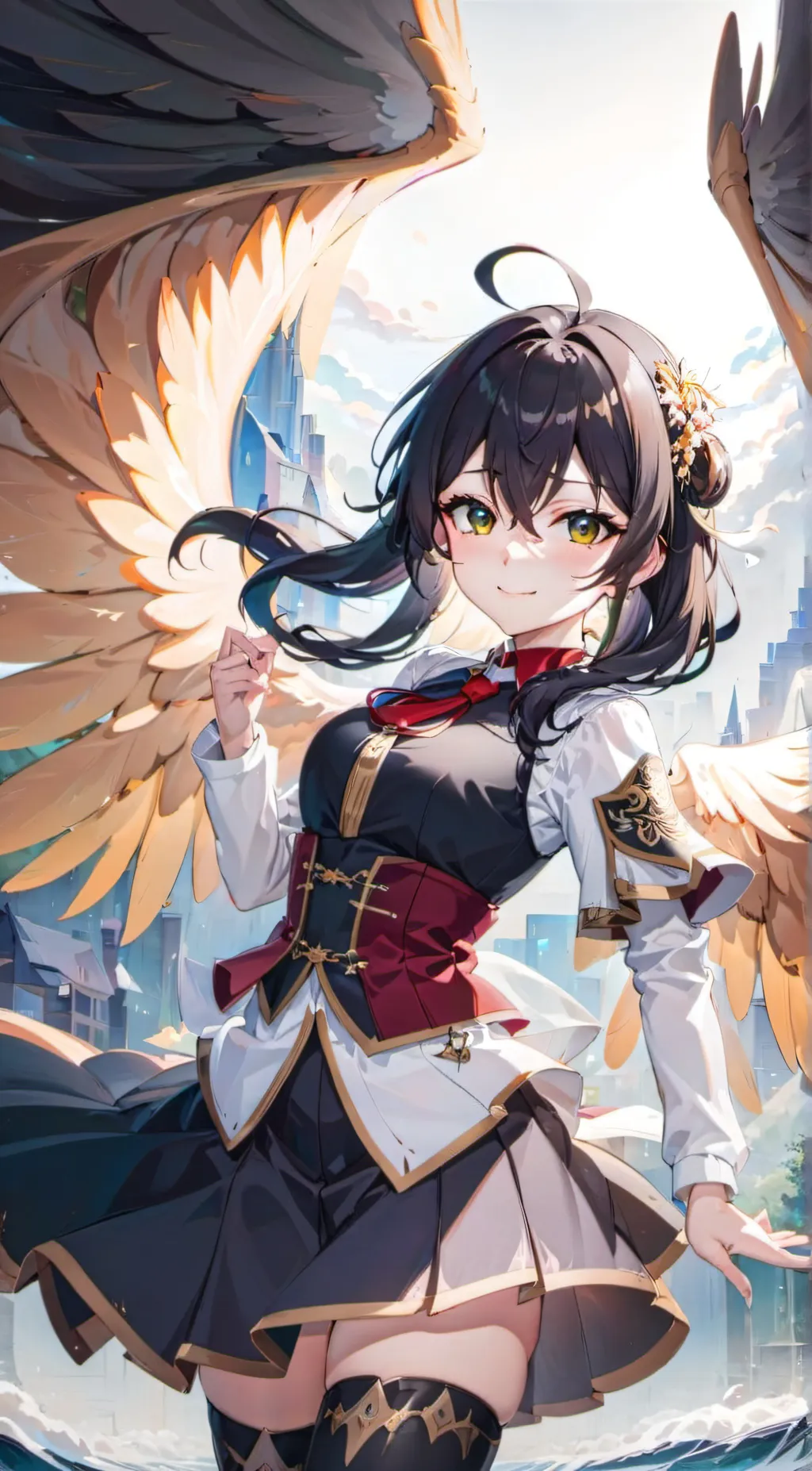 ai character: Rose  background