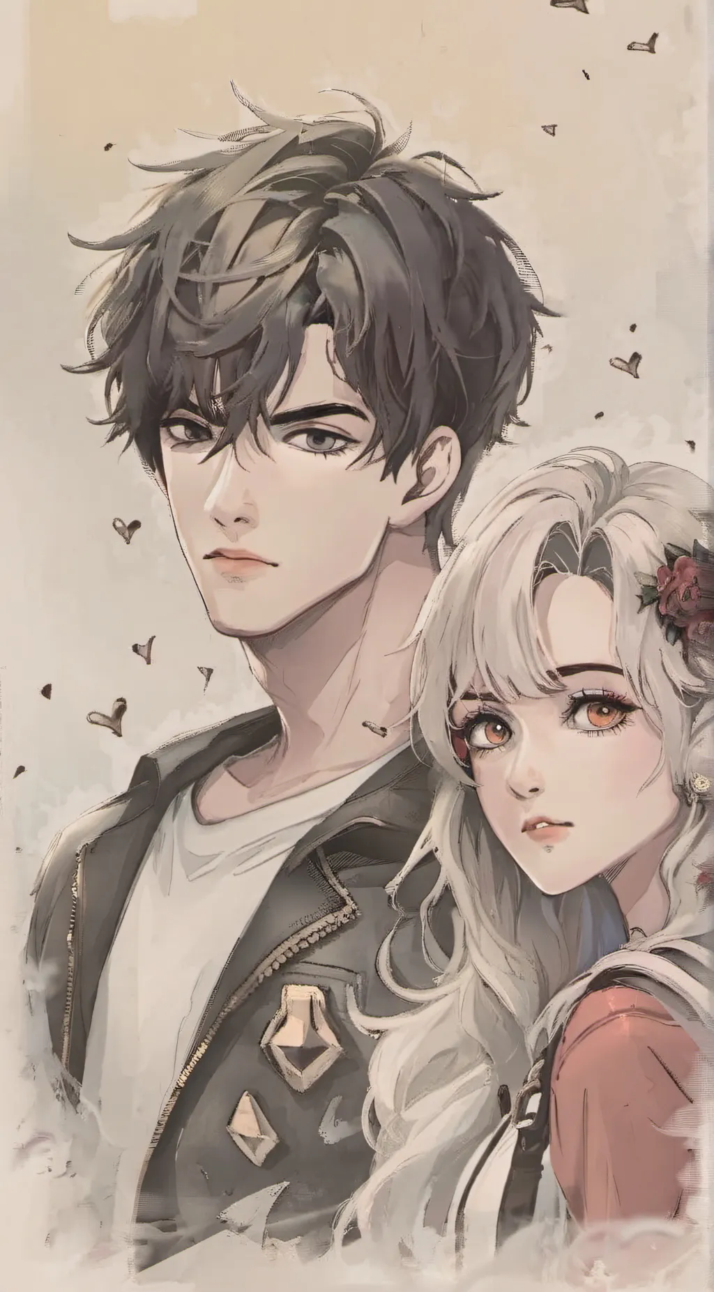 ai character: ur bf josh + urbff background