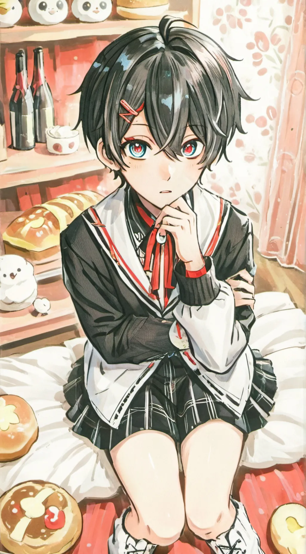 ai character: Mikey background