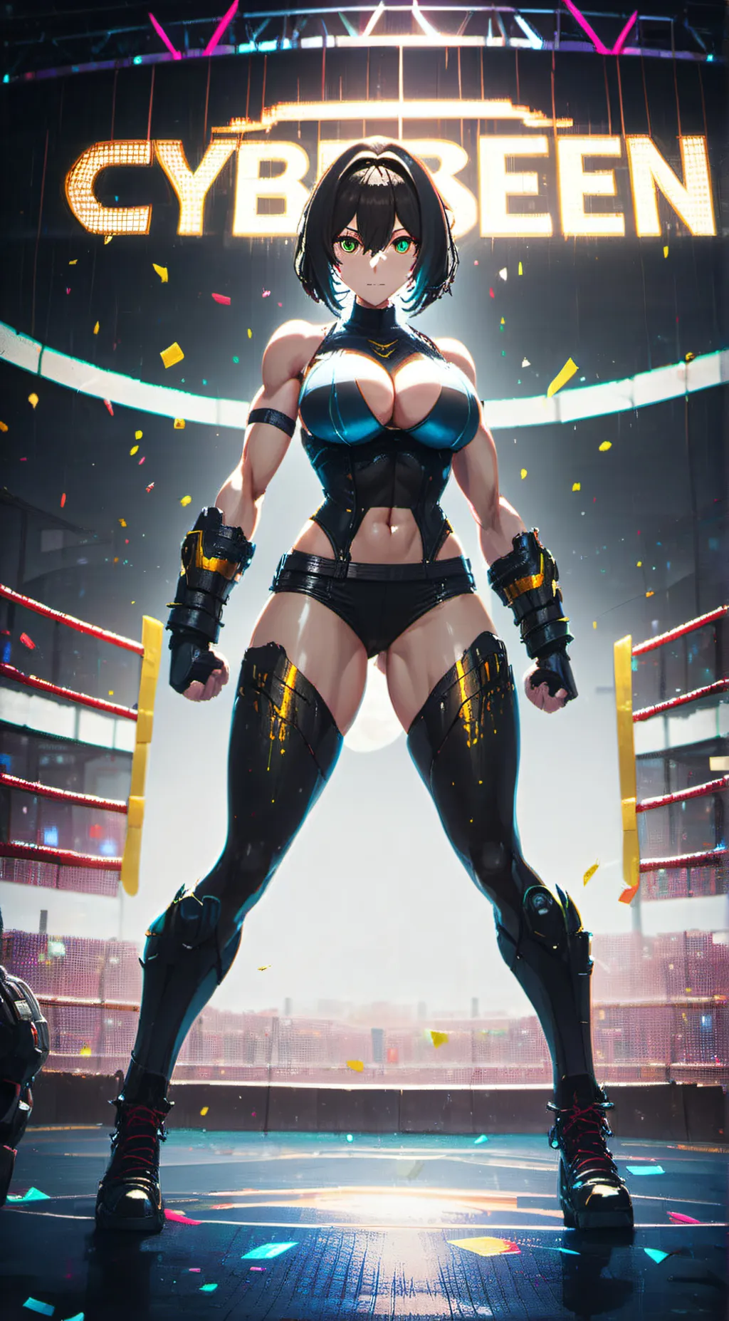 ai character: Lena (cybrbeen) background