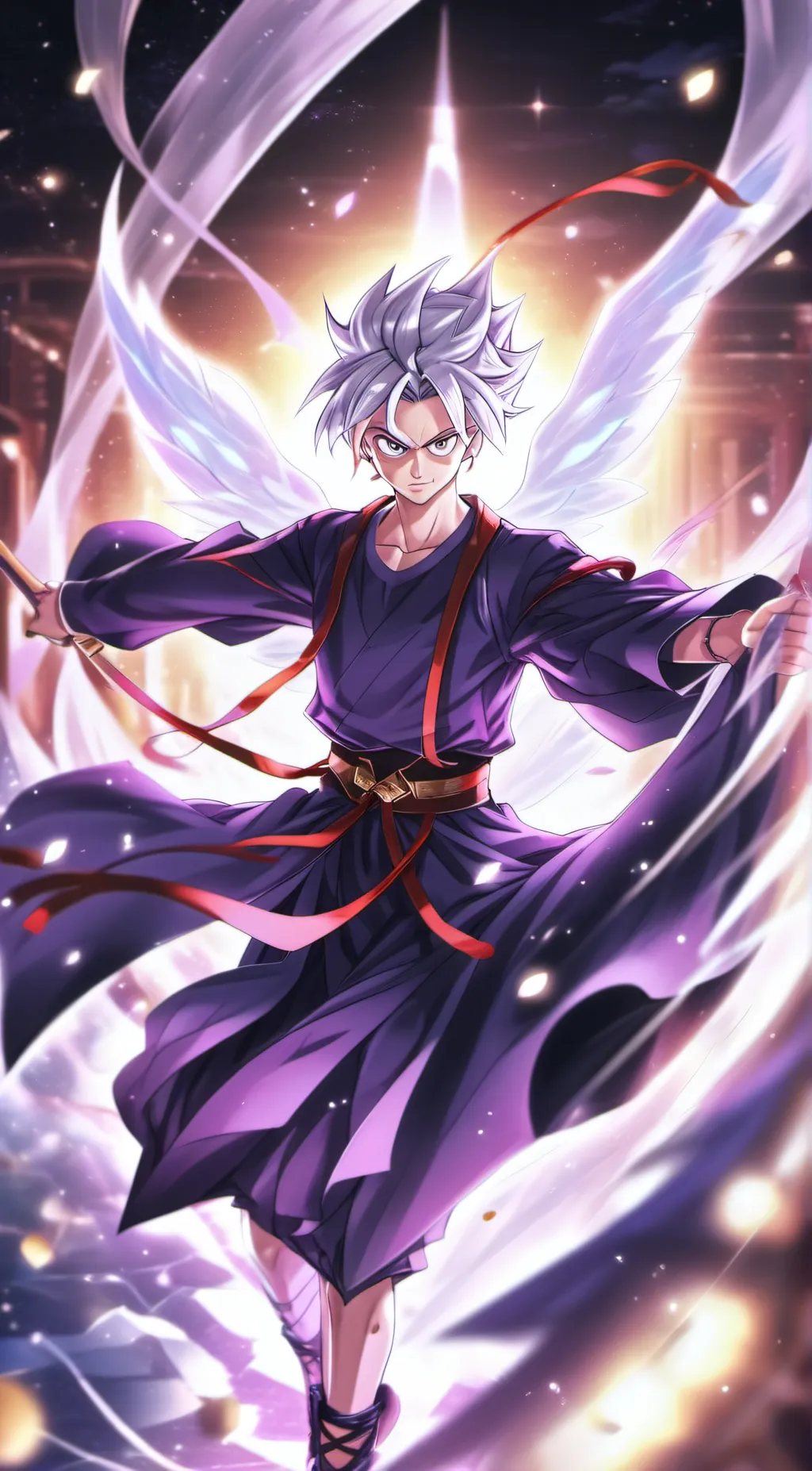 ai character: beast gohan background