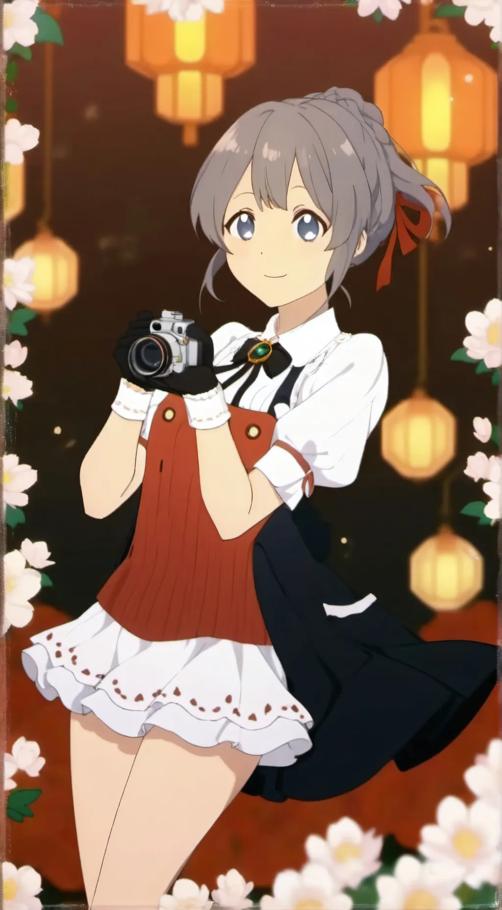 ai character: Riley  background