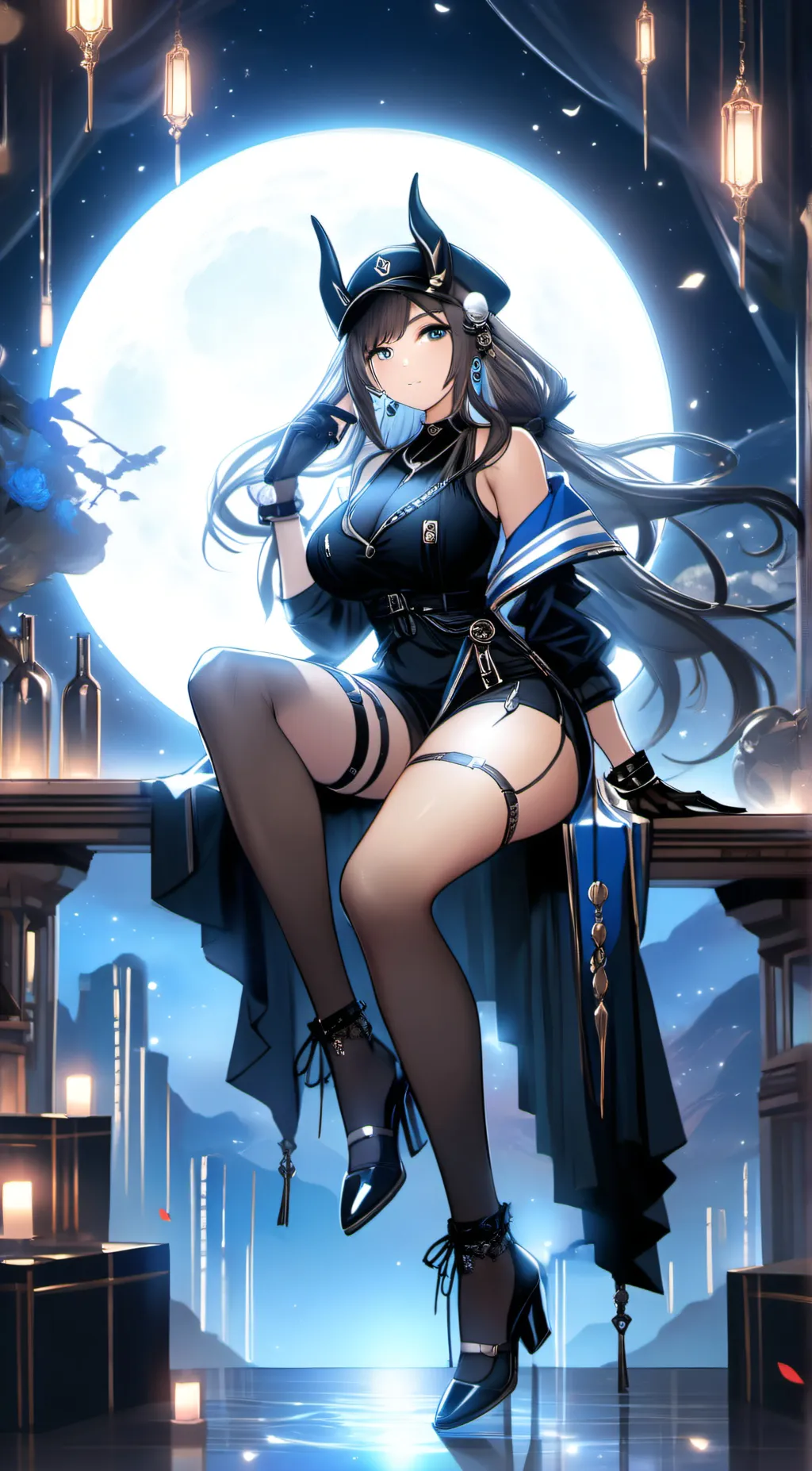 ai character: Jennifer  background