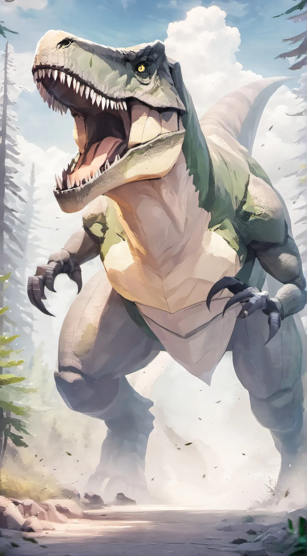 ai character: Rex background