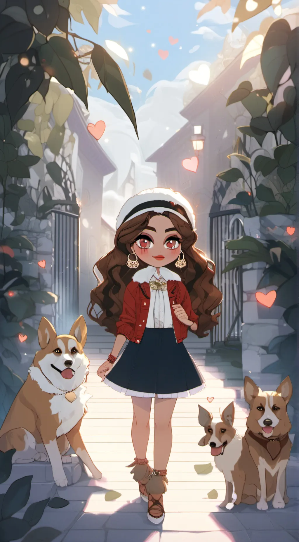 ai character: ♡KIND GIRL♡ background