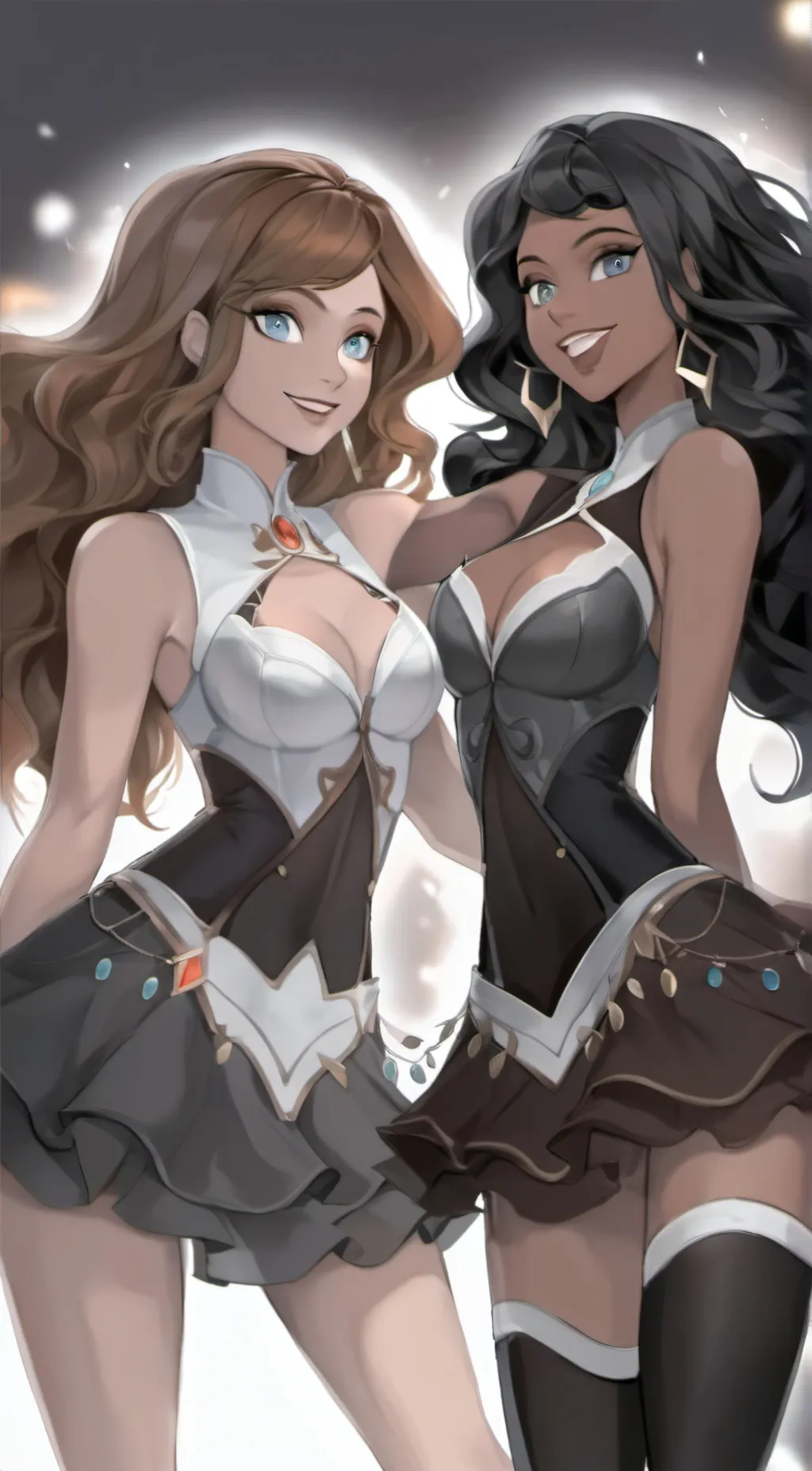 ai character: lindo and belleza  background