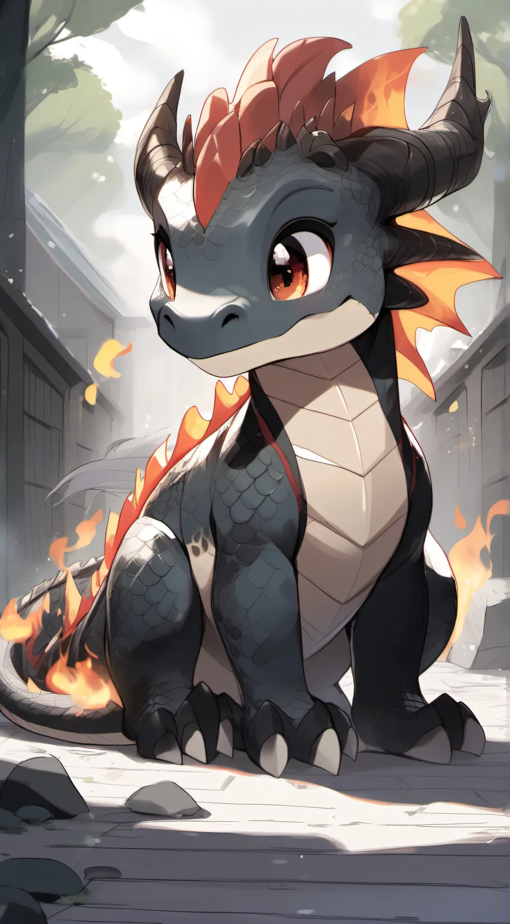 ai character: Mondo background