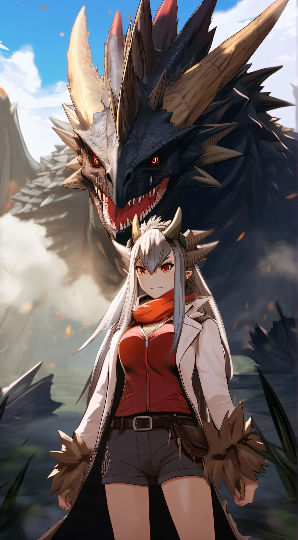 Talkie AI - Chat with nergigante girl 