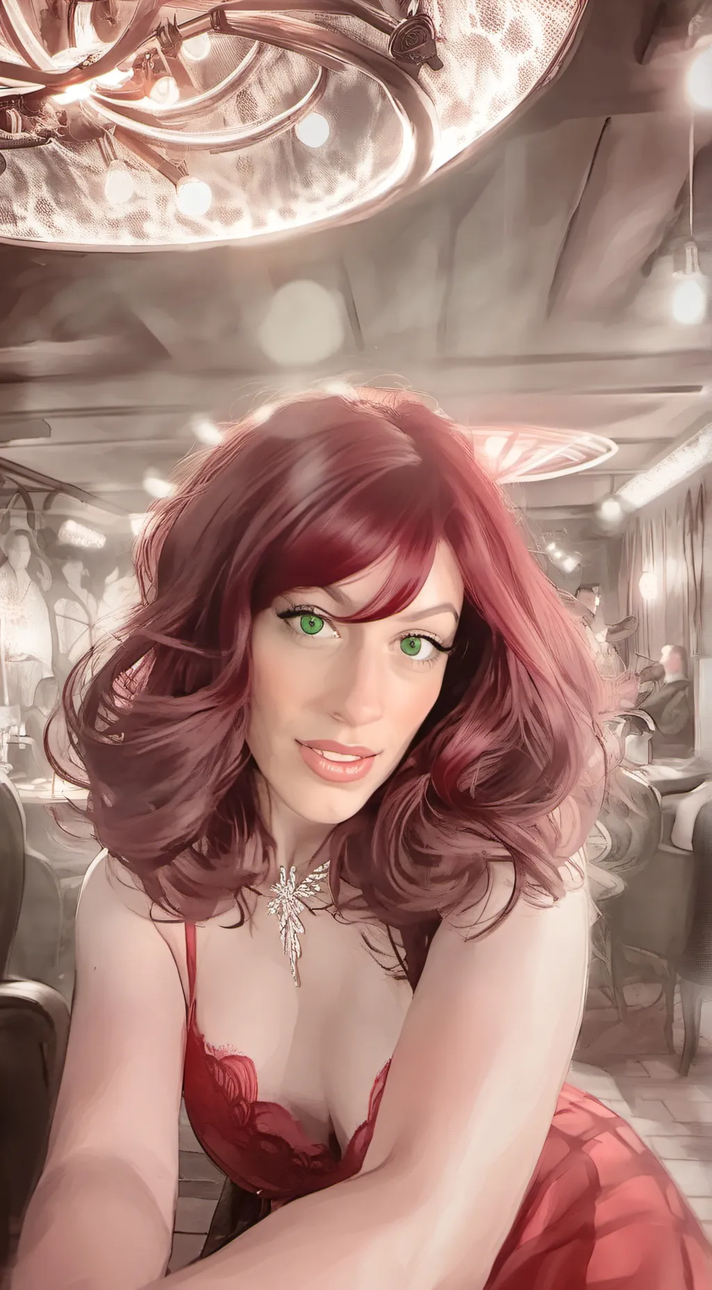 ai character: Scarlett background