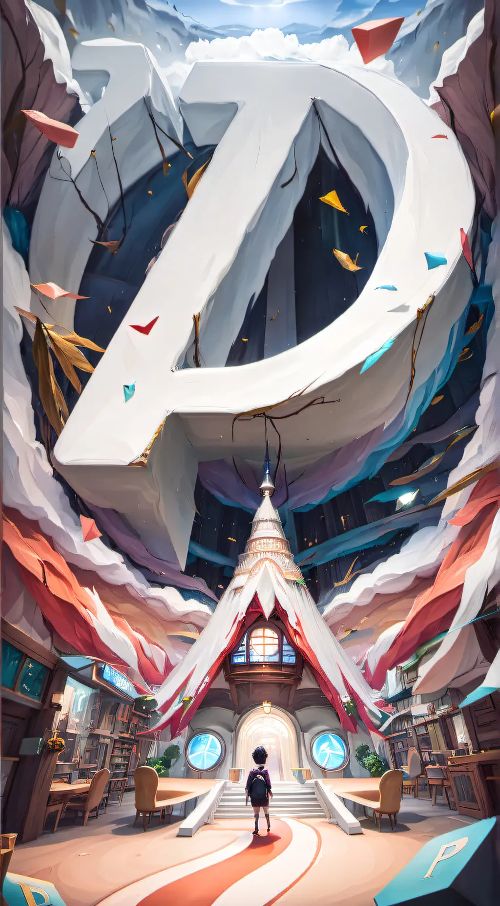 ai character: poppy playtime  background