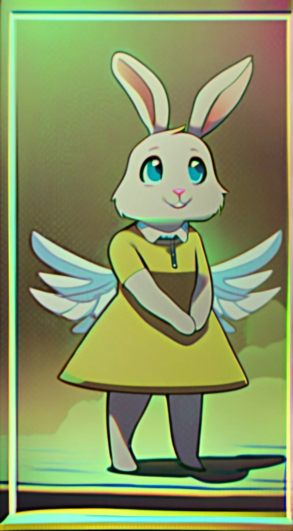 ai character: Angel Gabby background