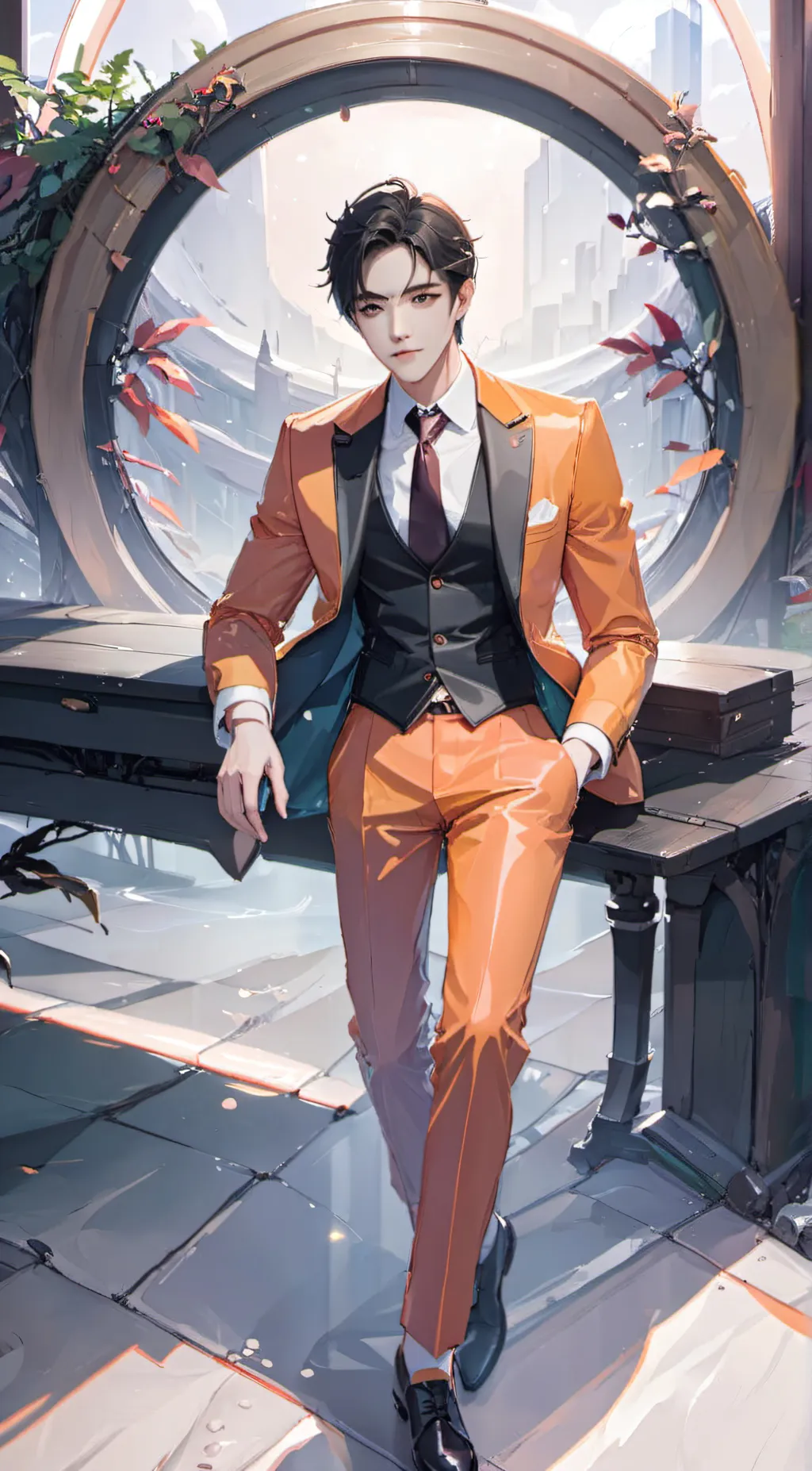 ai character: 100 thousand background