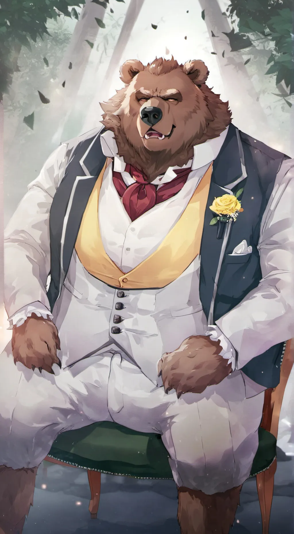 ai character: John Sinber background