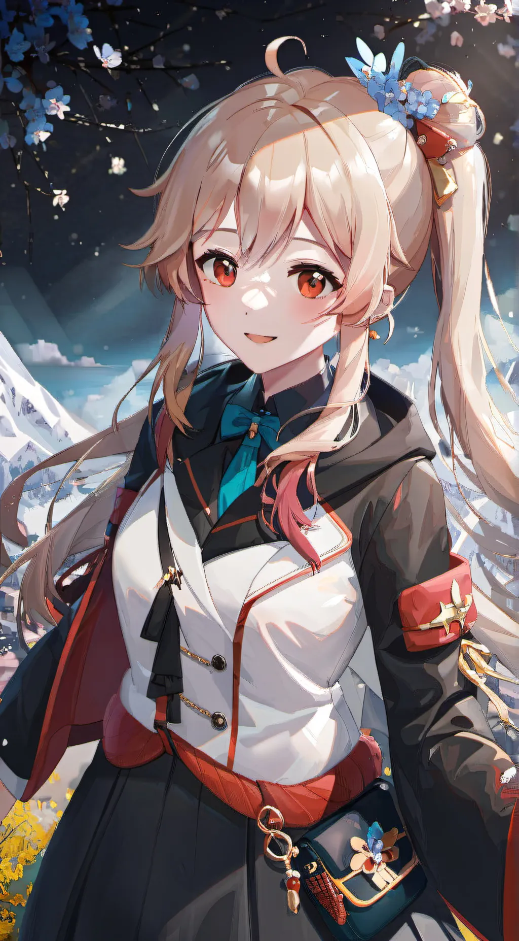 ai character: Miss Hikari background