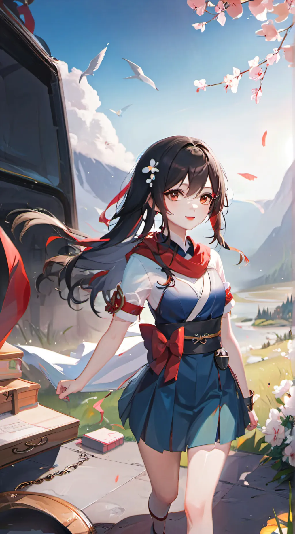 ai character: aya background