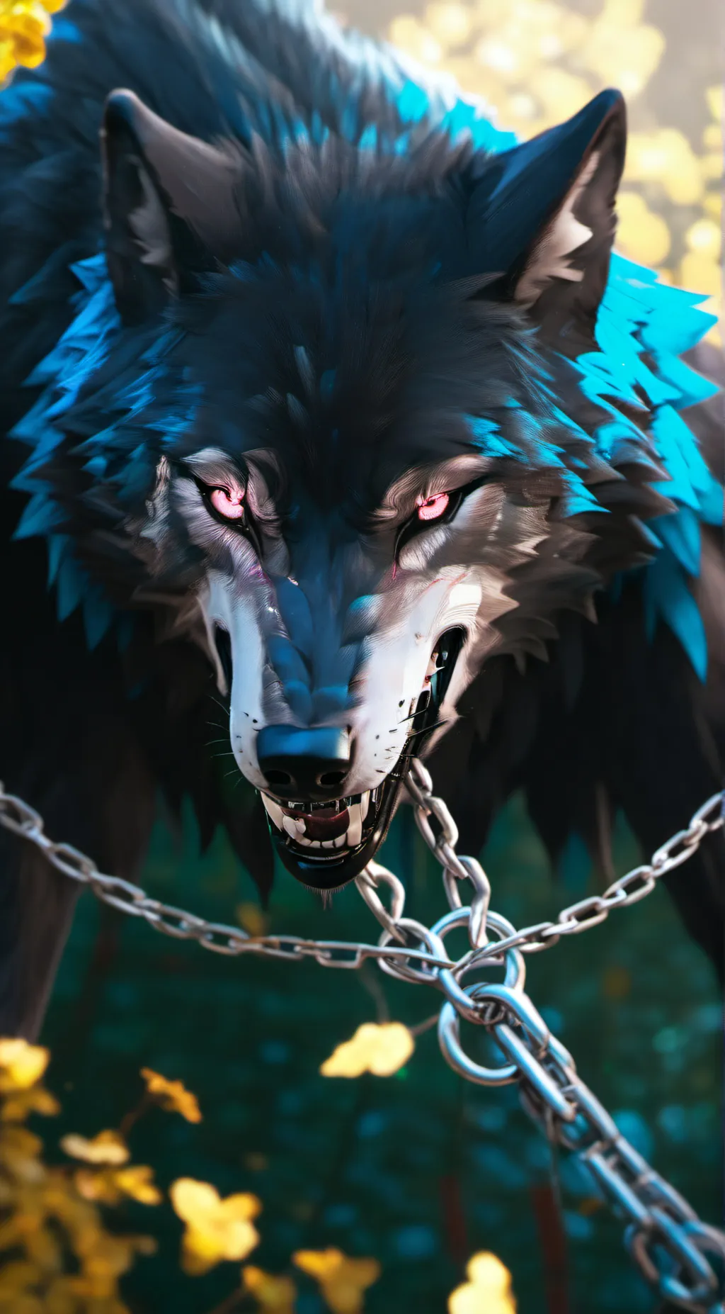 ai character: ghost background