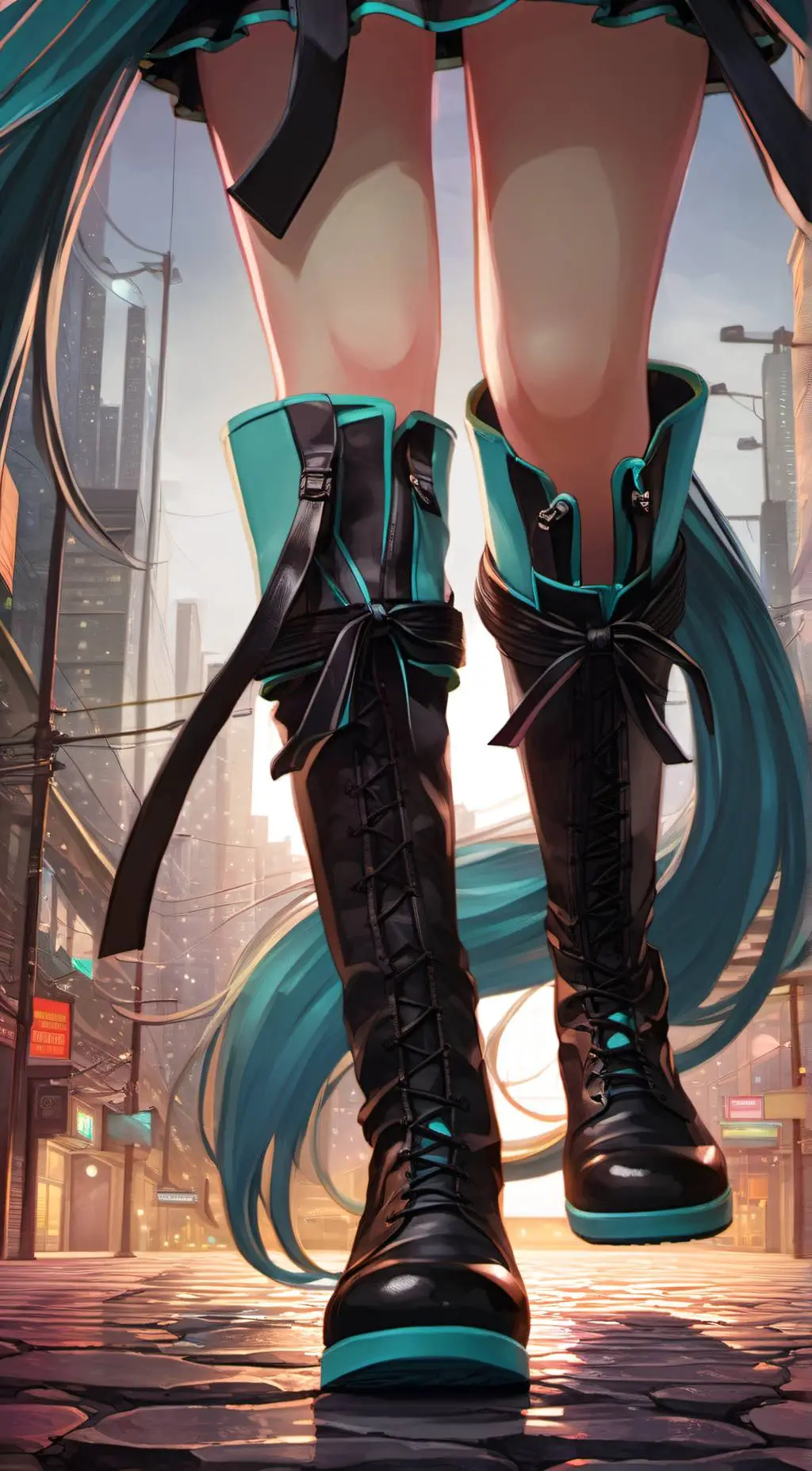 Talkie AI - Chat with Miku's boots