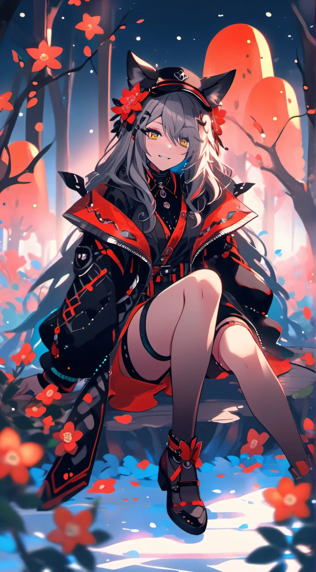 ai character: Serena background