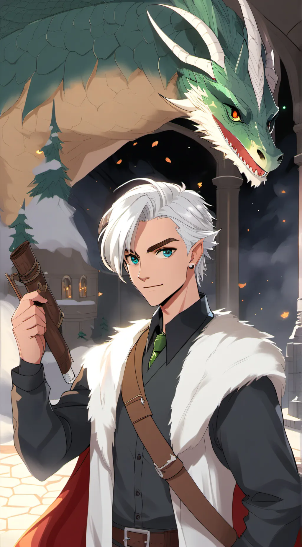 ai character: dracp background