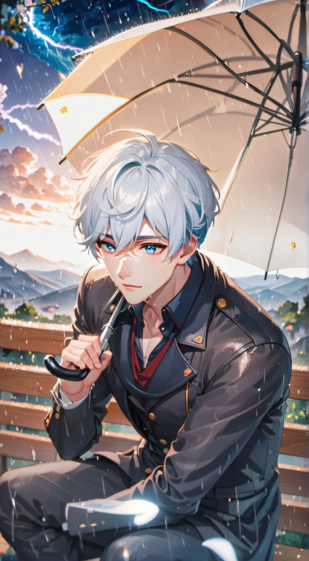 ai character: Andrew  background