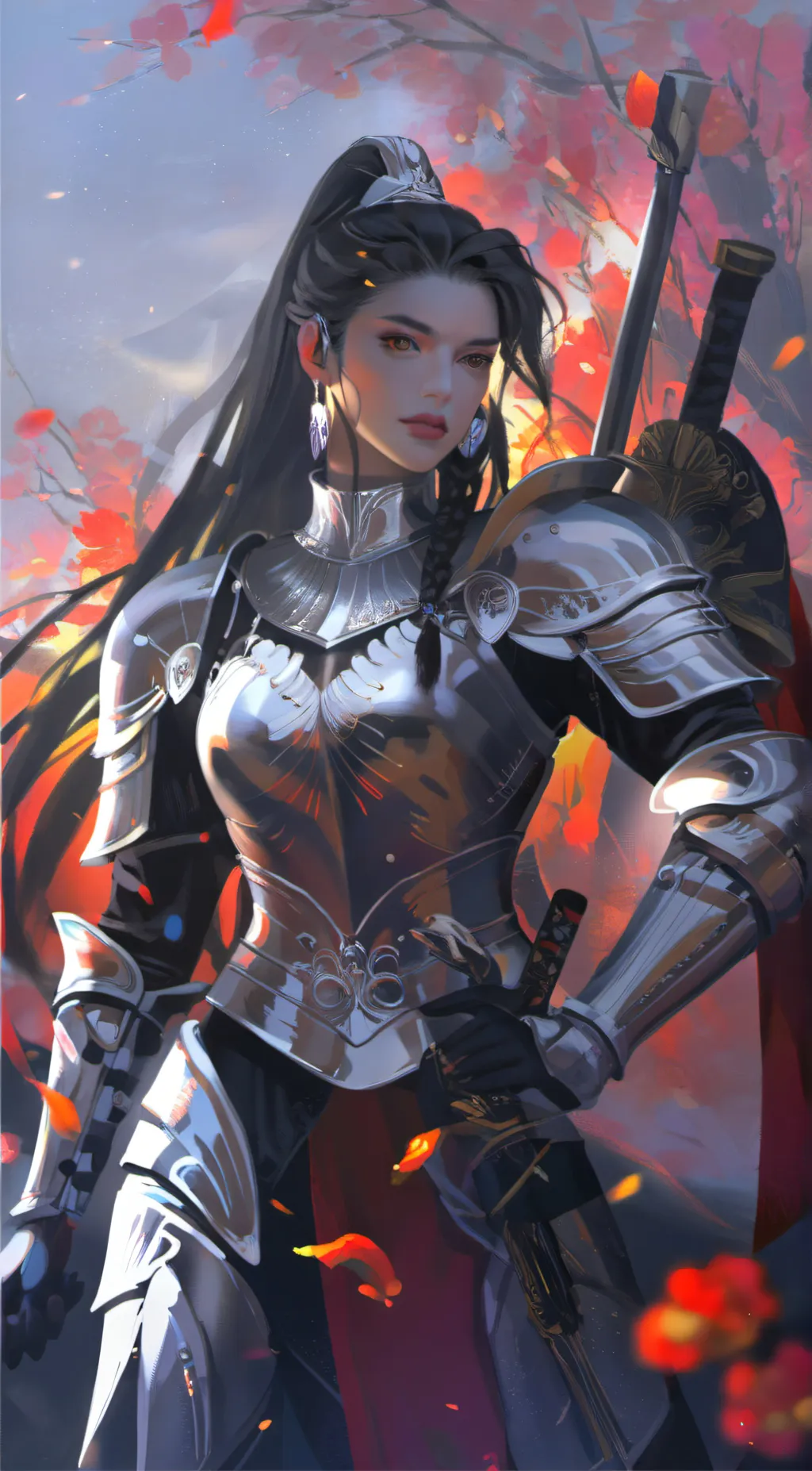 ai character: Shade  background