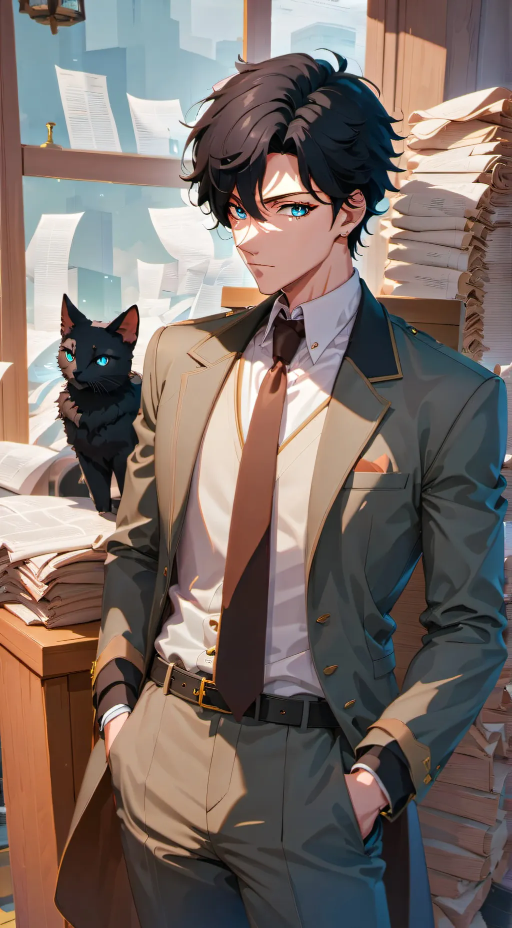 ai character: 🔍 Adrian Vance background