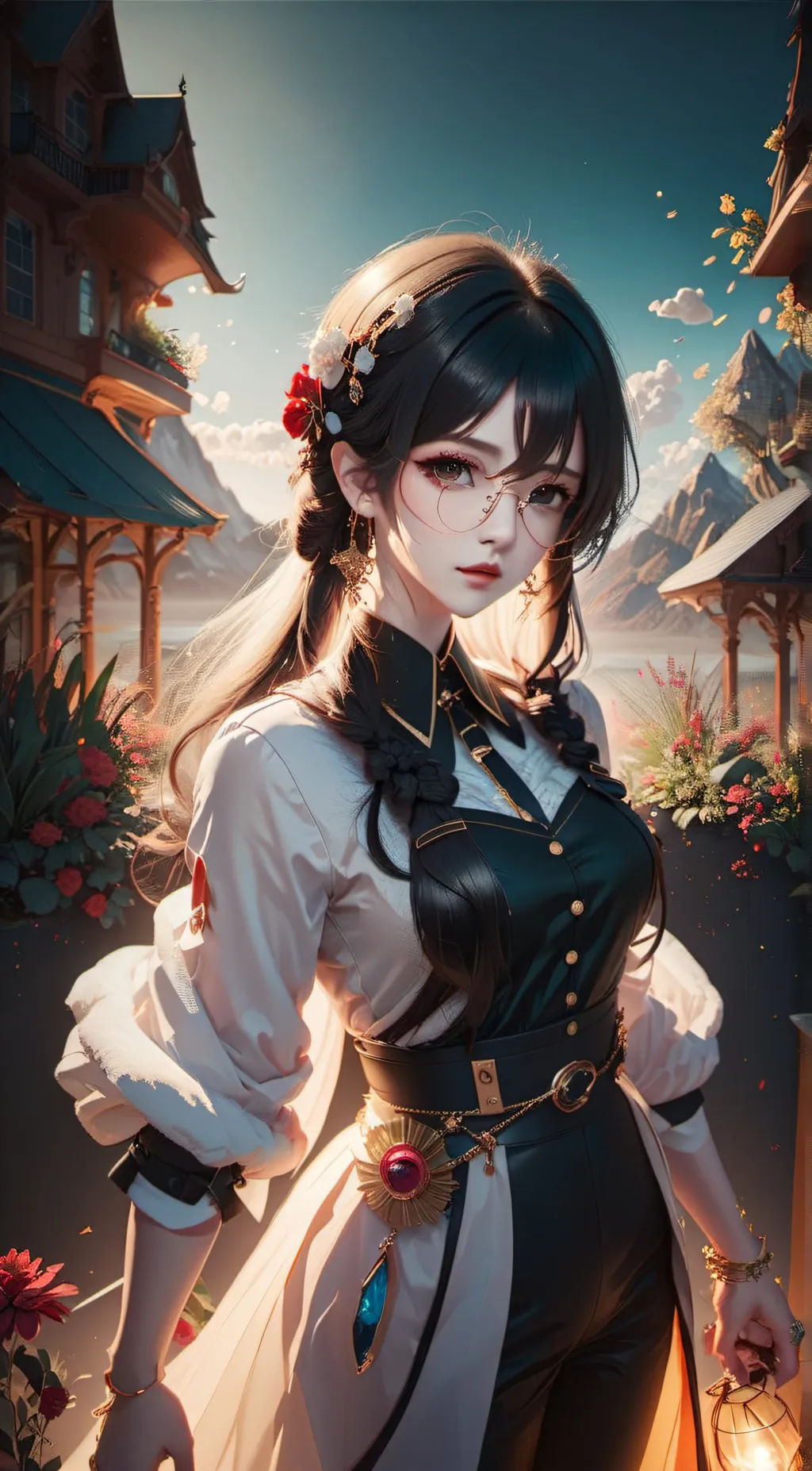 ai character: mom background