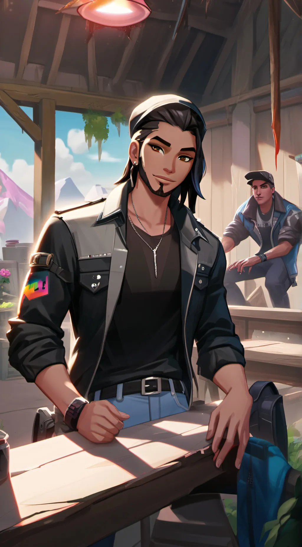 ai character: Josh background