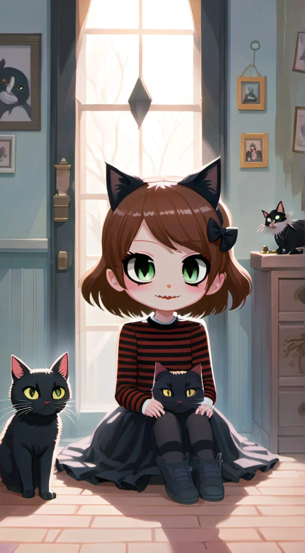 ai character: Amelia  background