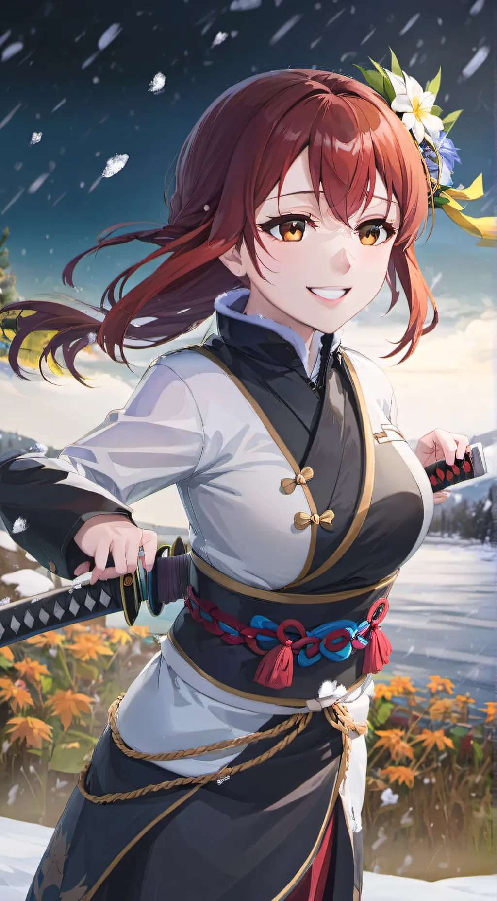 ai character: Final battle background