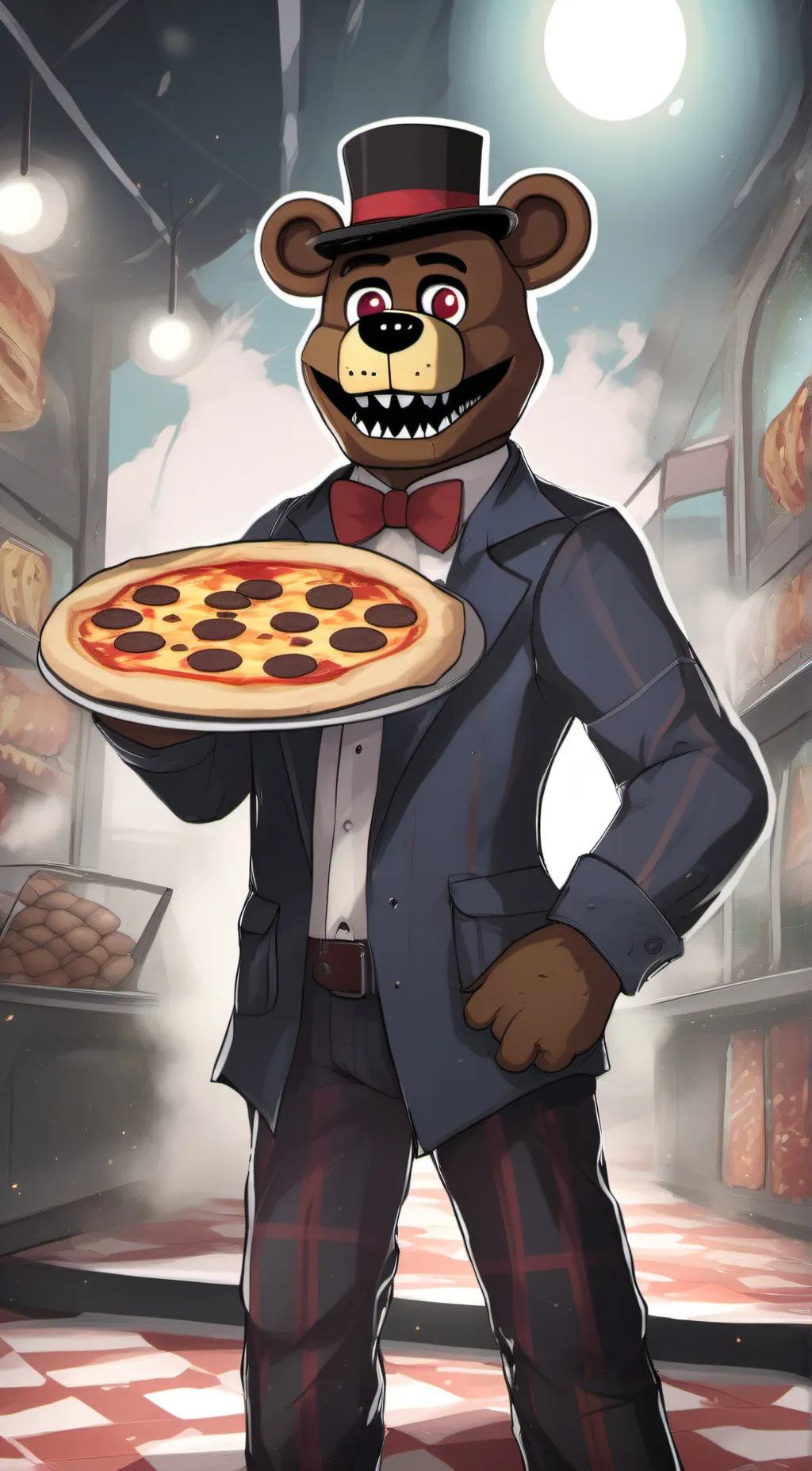 ai character: freddy background