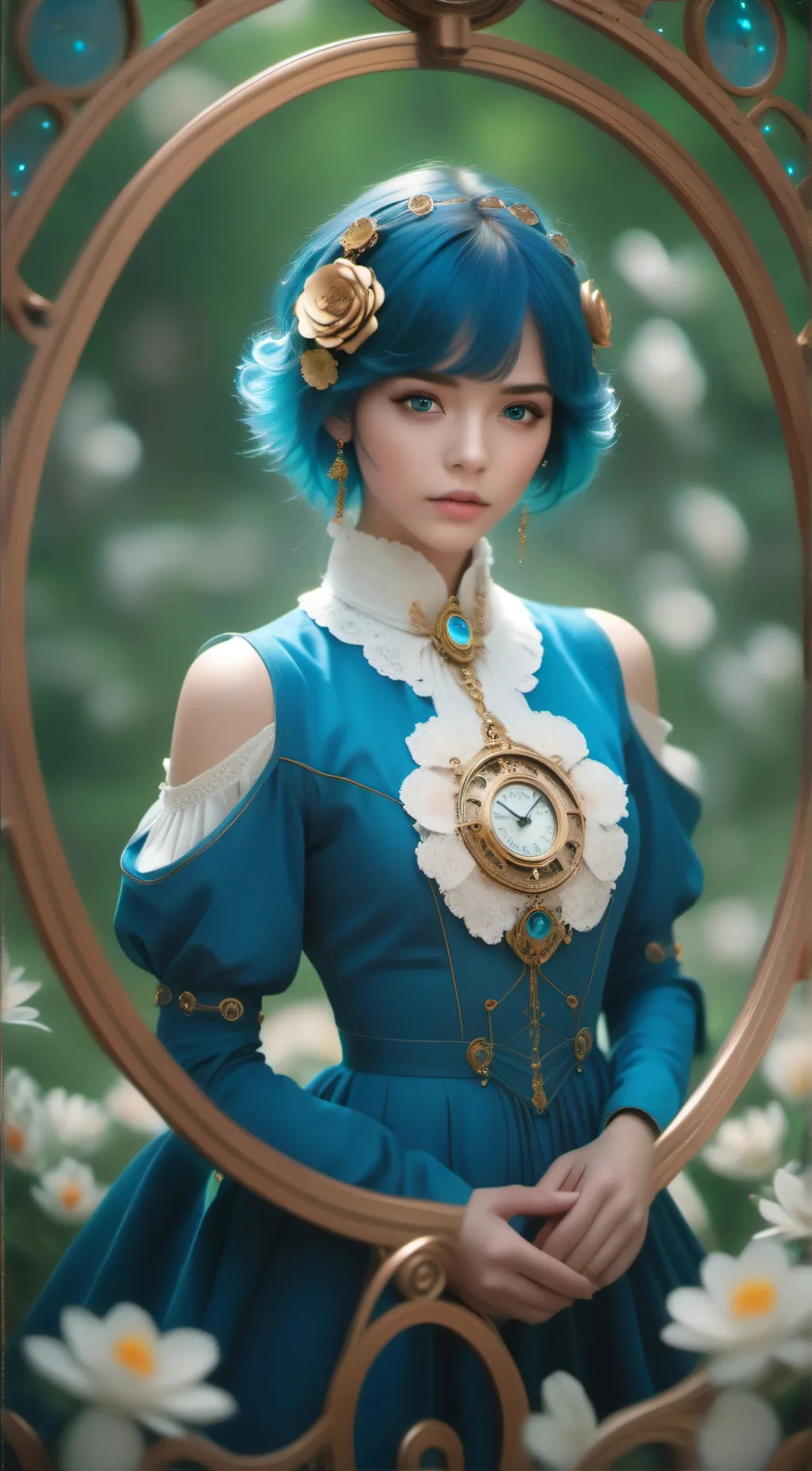 ai character: TimeItself background