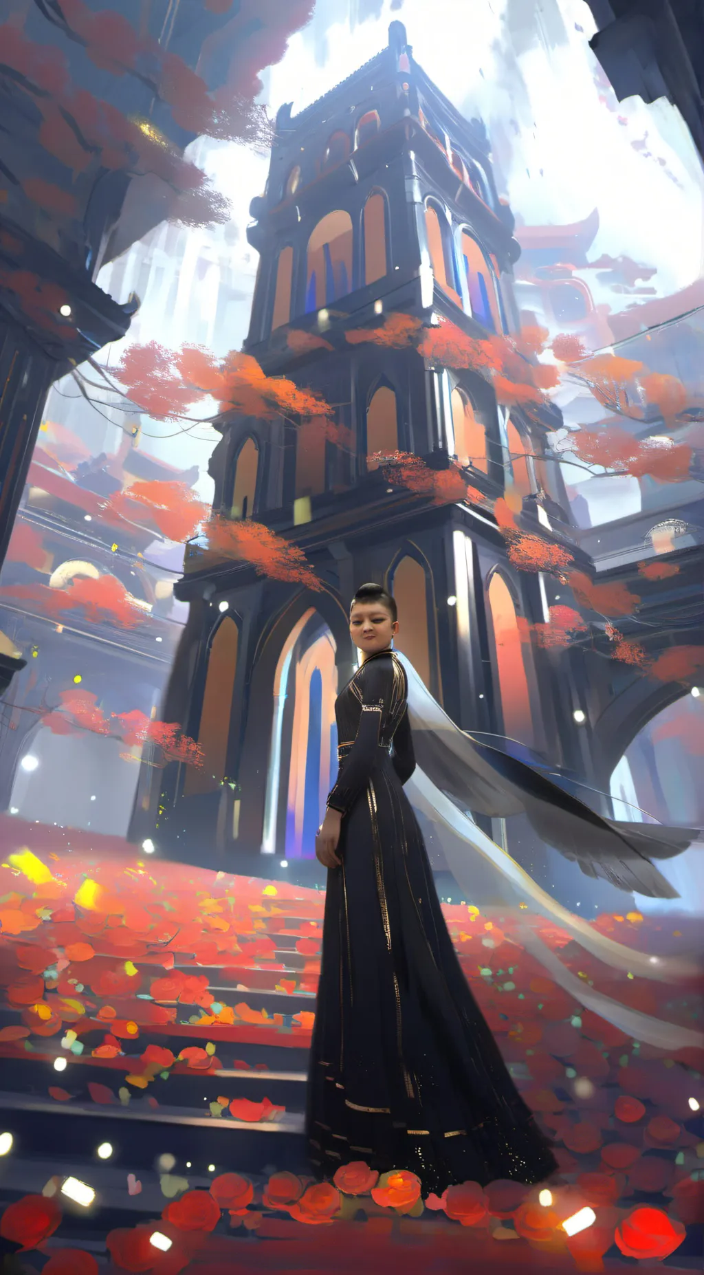 ai character: kushina background