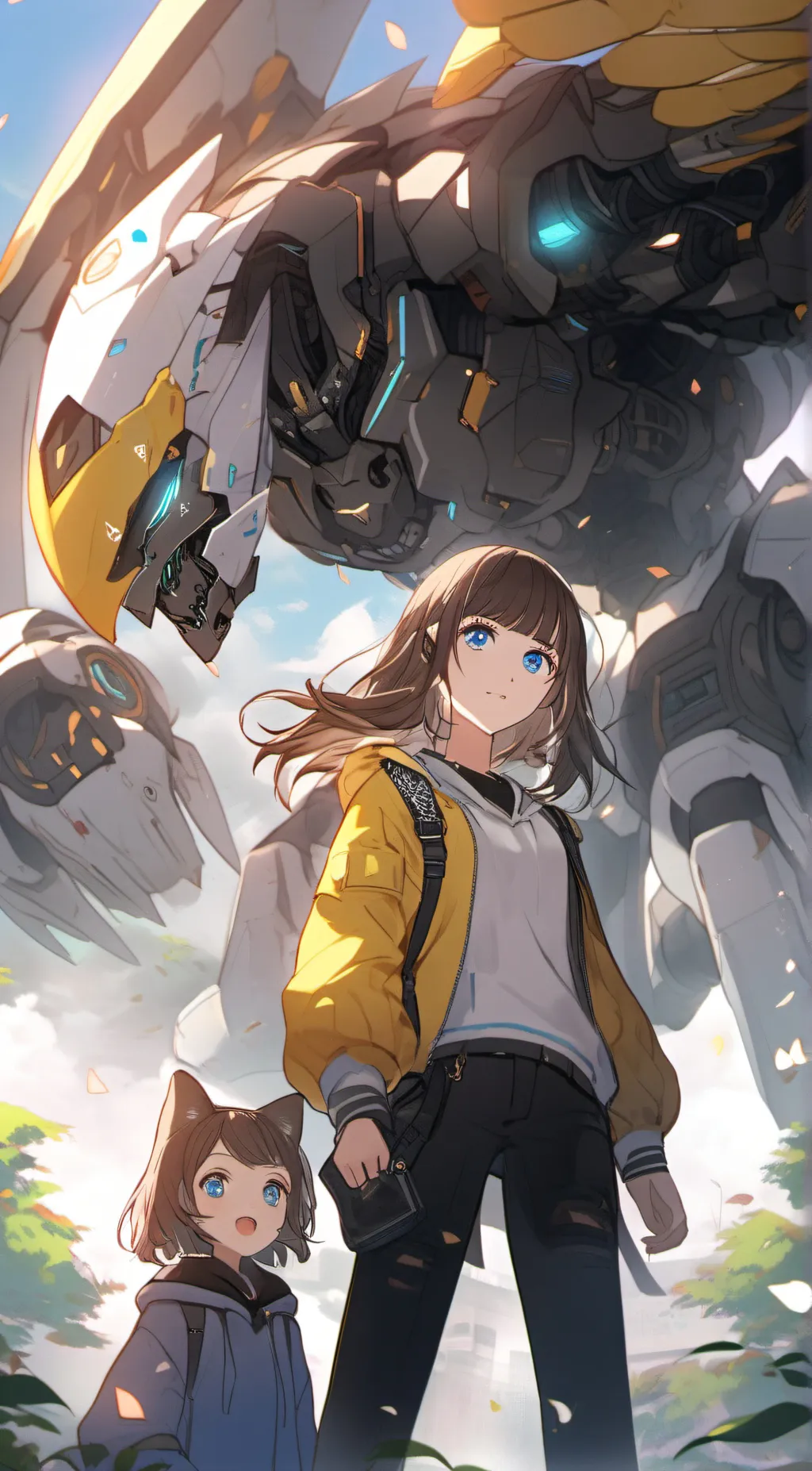 ai character: keira air Wubbox  background