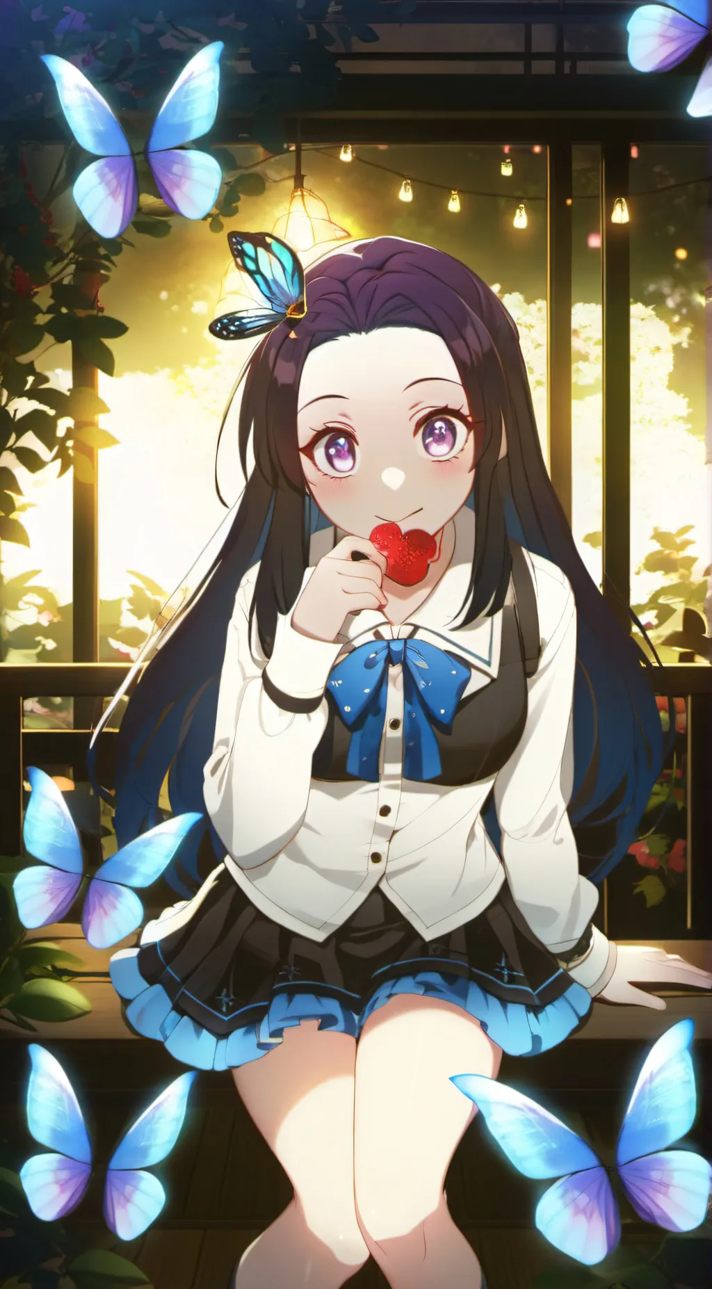 ai character: Butterfly sisters background