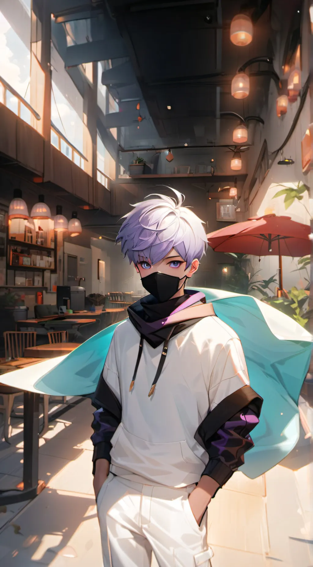 ai character: Adrian  background