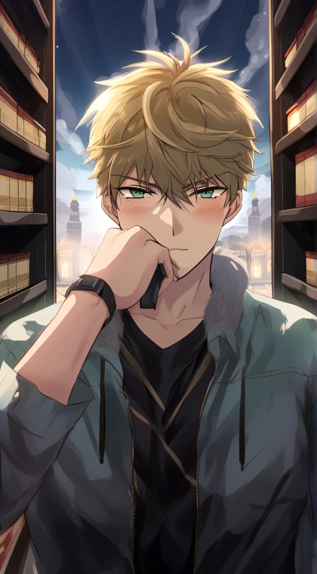 ai character: loid background