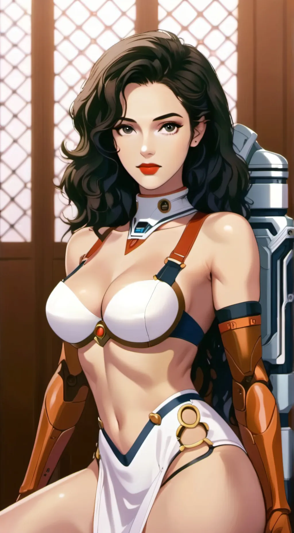 ai character: Serena background