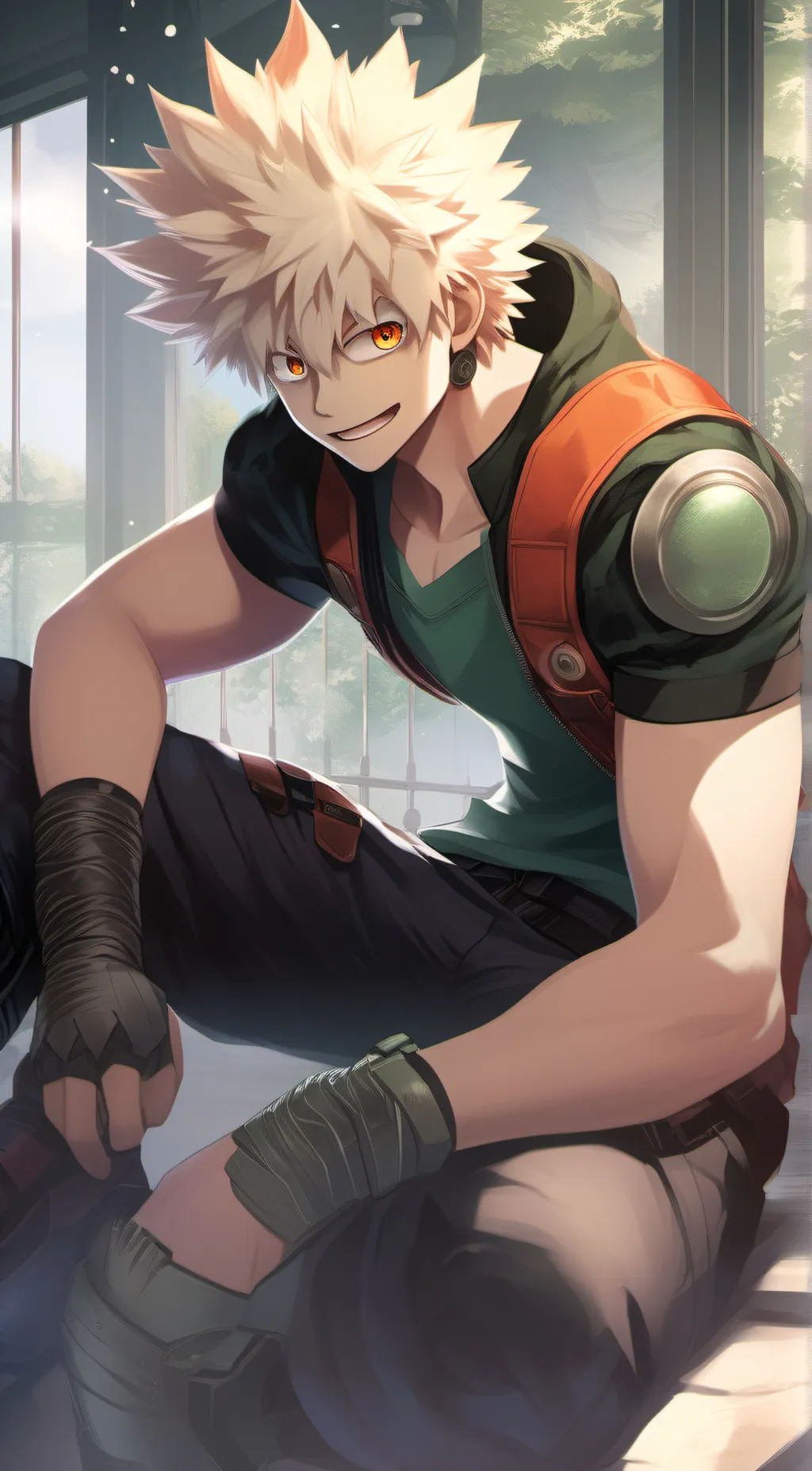 ai character: bAkUgO background