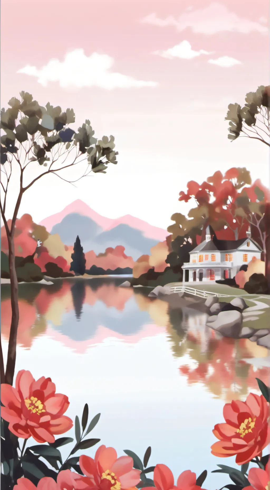 ai character: ~Smiling Critters~ background