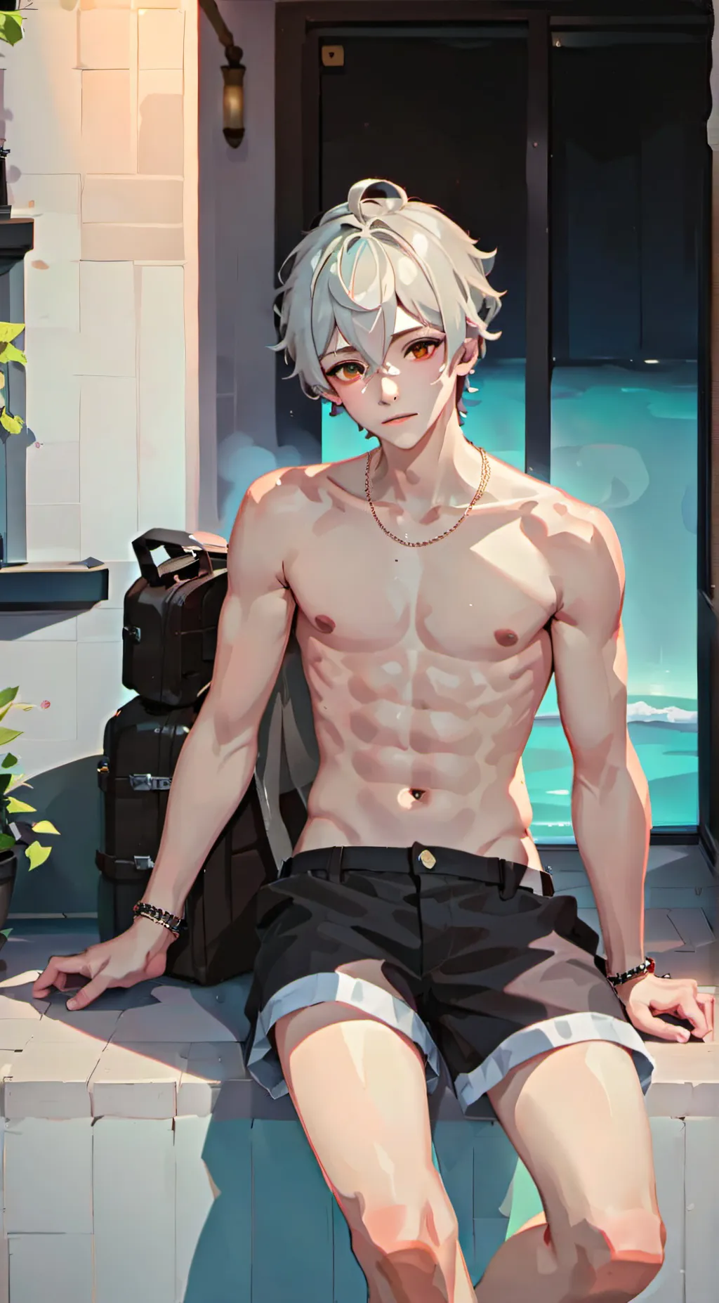 ai character: Carter background