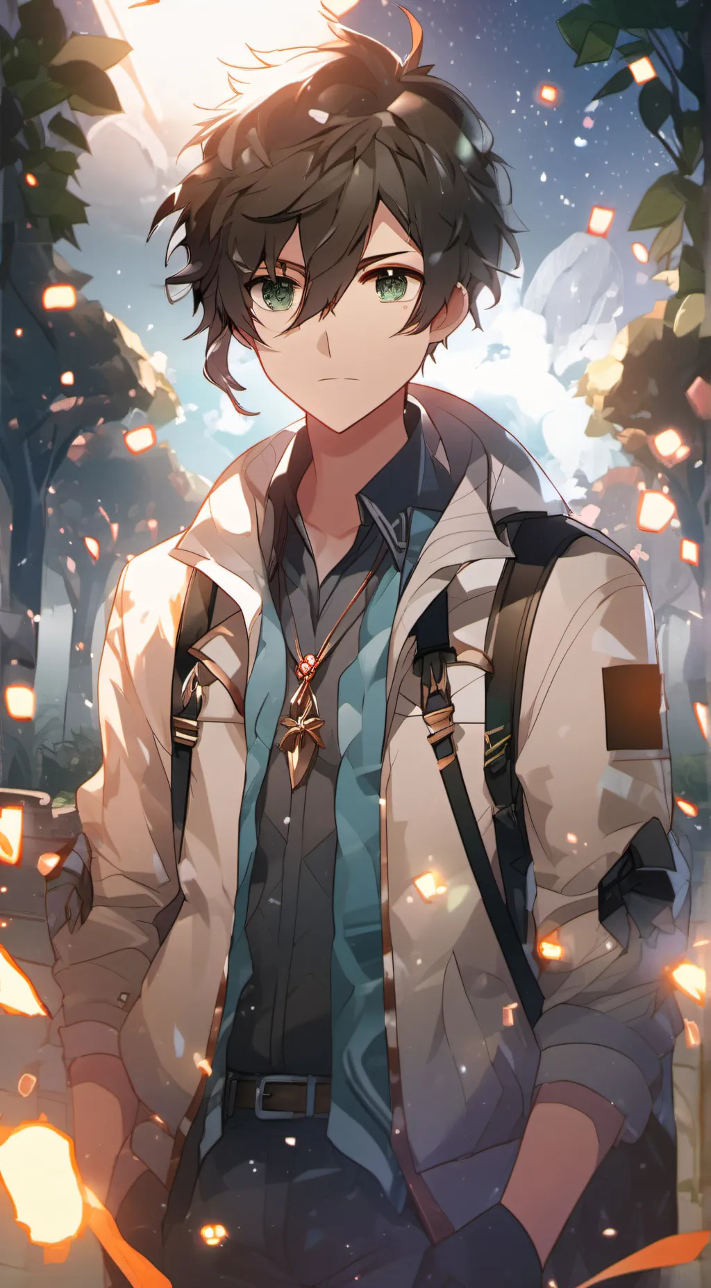 ai character: Mark Villa Fuerte background