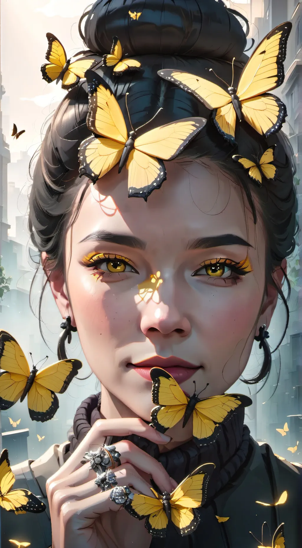 ai character: Nora background