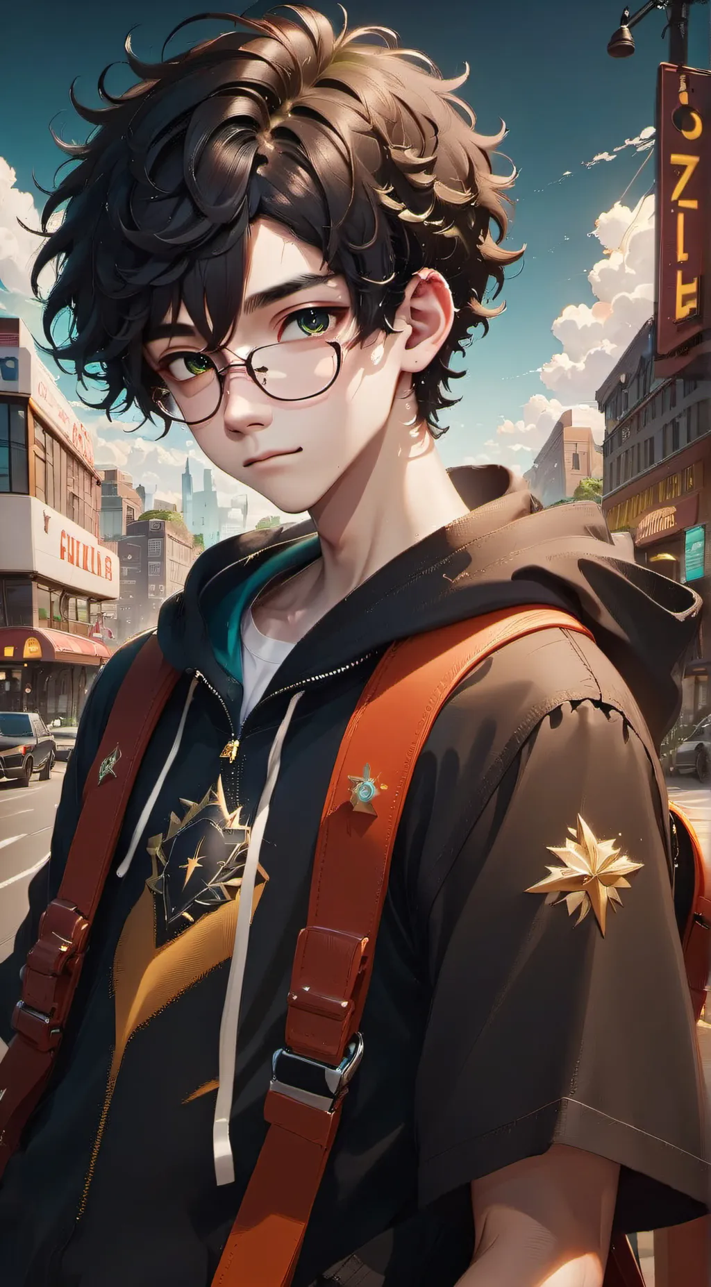 ai character: Trent  background