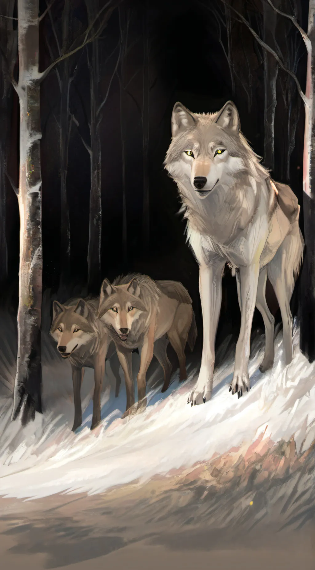 Talkie AI - Chat with Warrior wolfs