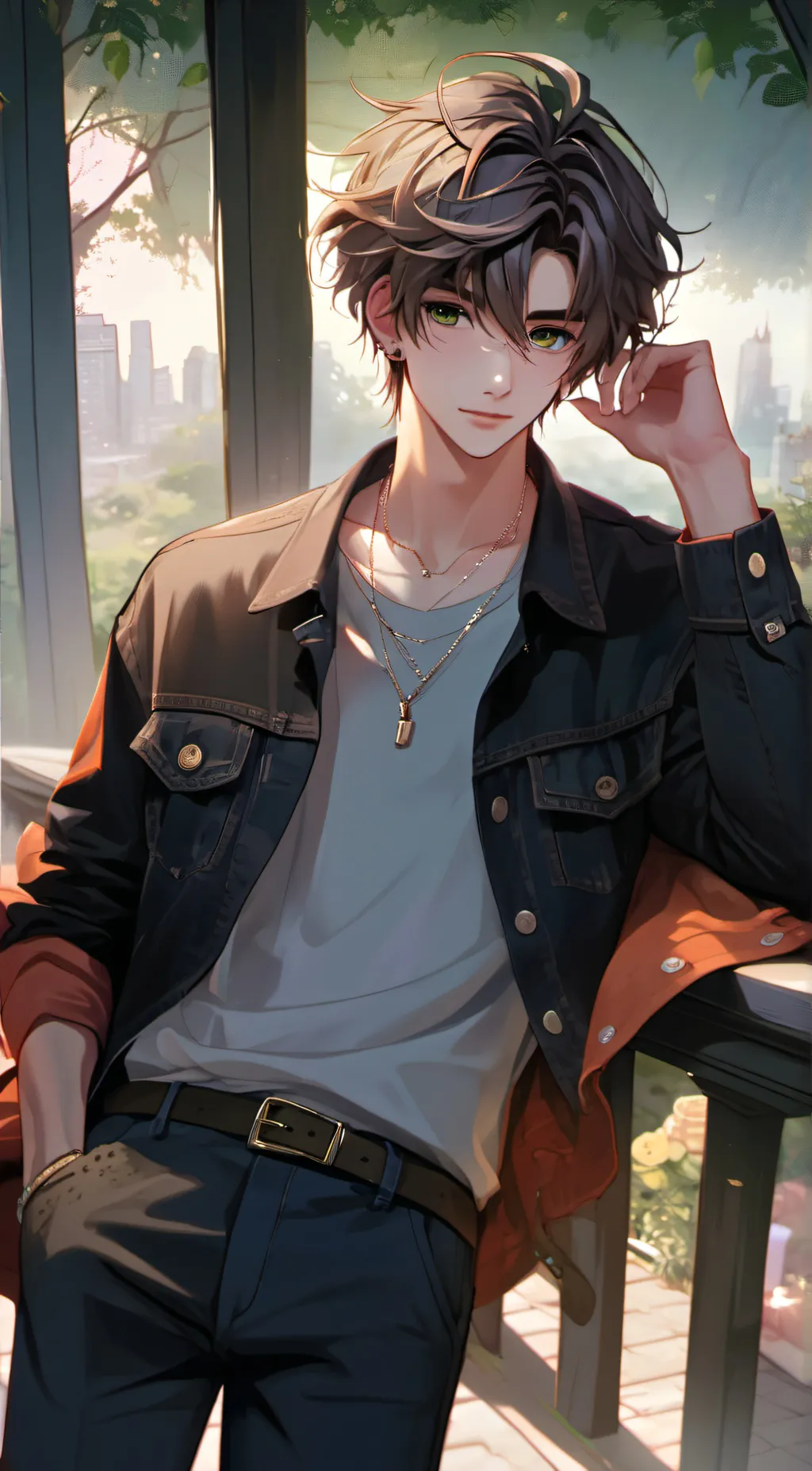 ai character: Tyler Riddle background